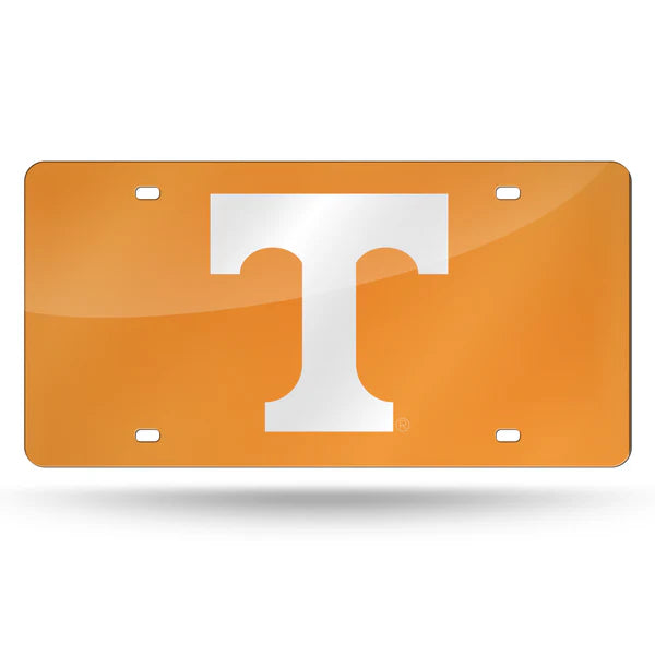 Tennessee Volunteers - Colored Laser Cut Metal License Plate