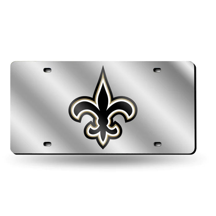 New Orleans Saints -  Metal License Plate Tag