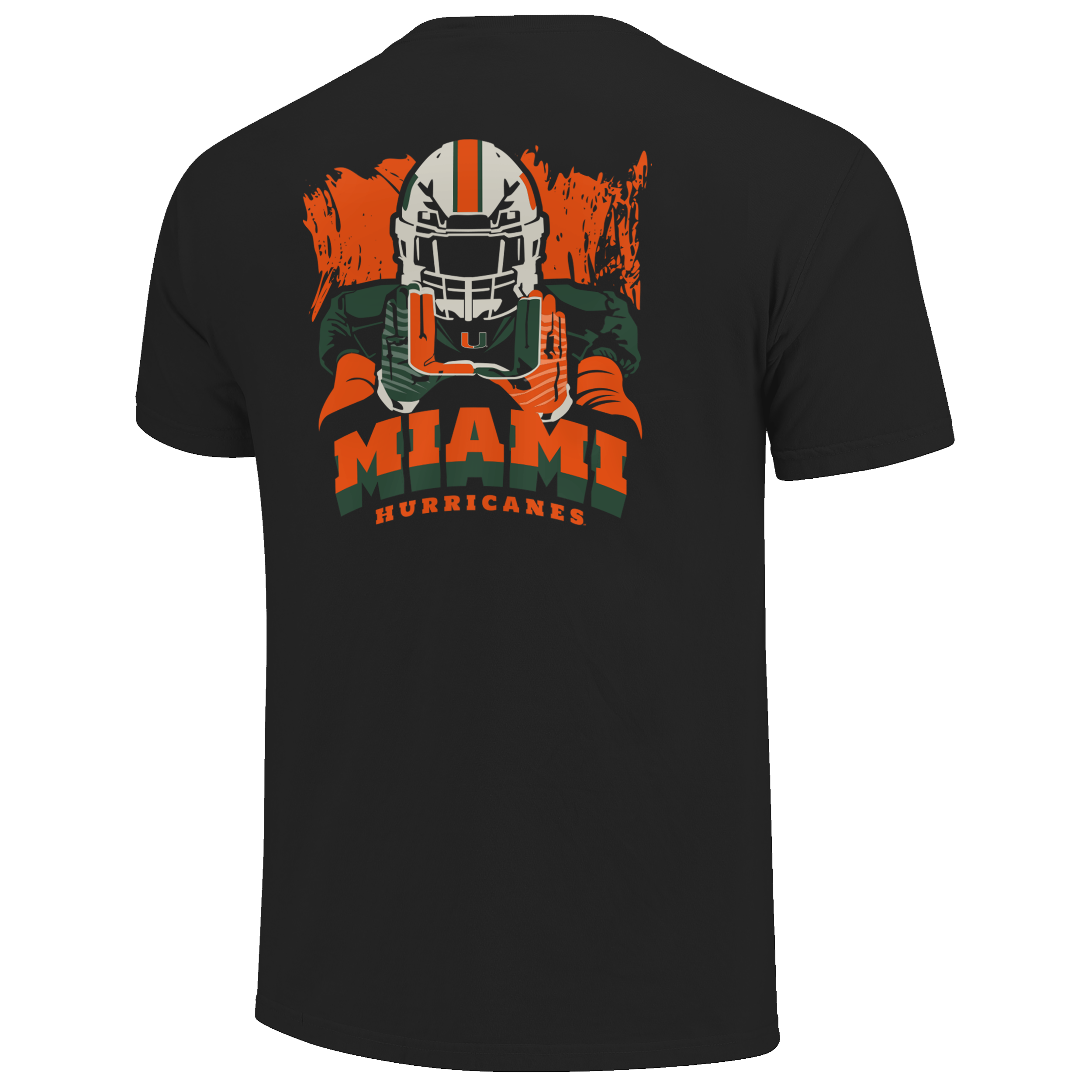 Miami Hurricanes - Football Gloves U T-Shirt