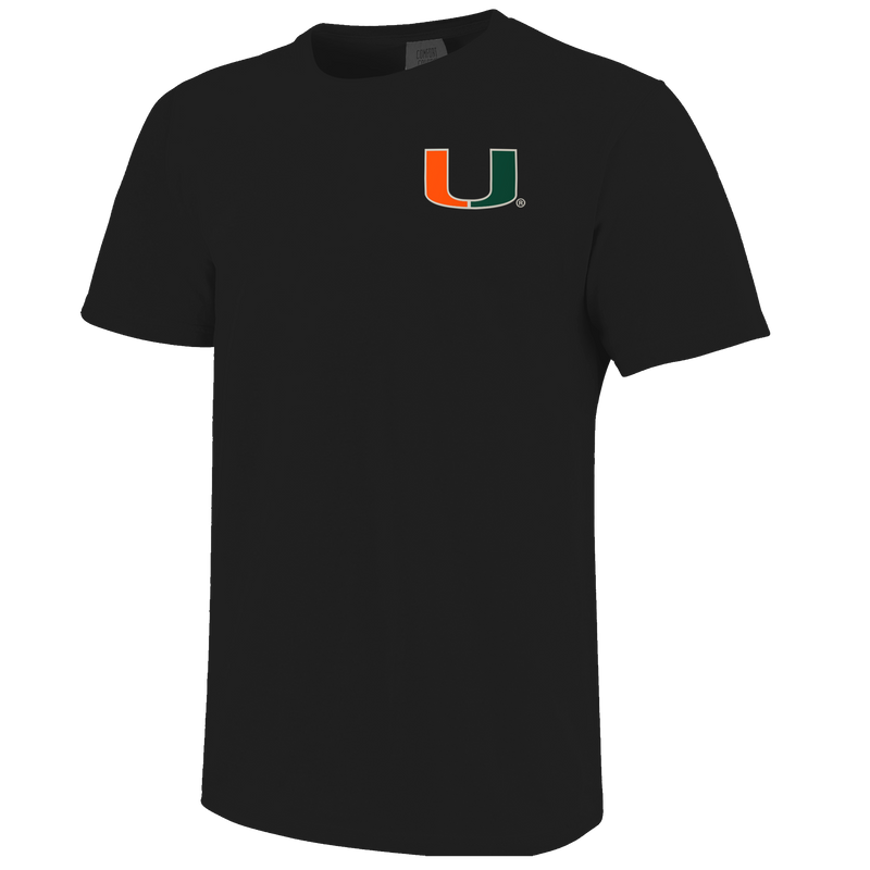 Miami Hurricanes - Football Gloves U T-Shirt