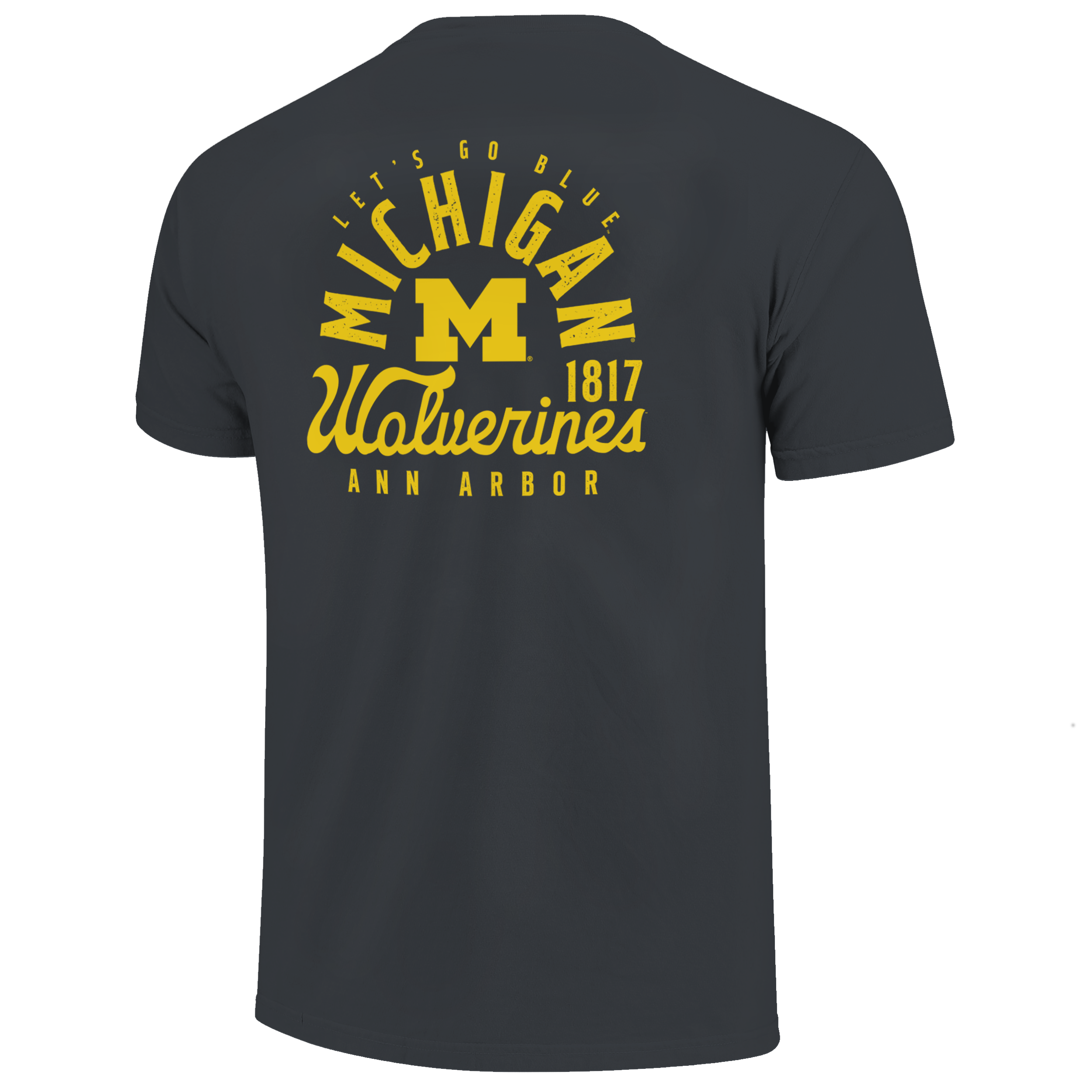 Michigan Wolverines - Mascot Overlay T-Shirt