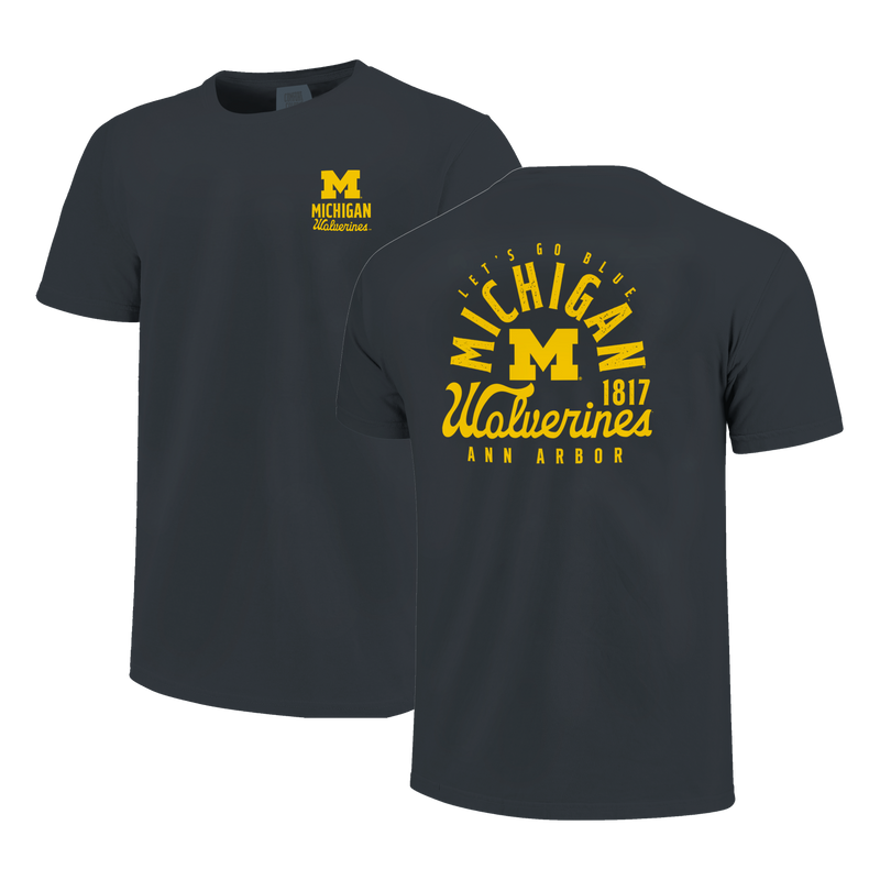 Michigan Wolverines - Mascot Overlay T-Shirt