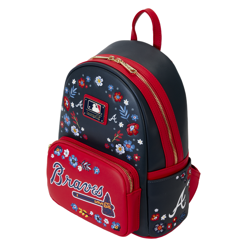 Atlanta Braves - MLB Floral Mini Backpack