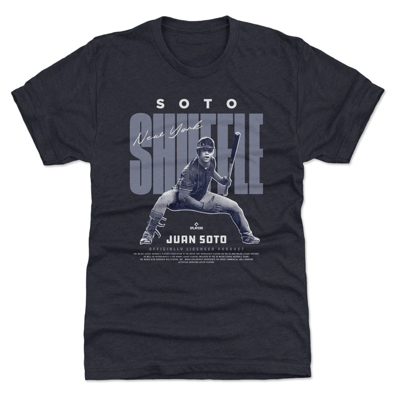 New York Yankees - Juan Soto The Shuffle Navy Adult T-shirt