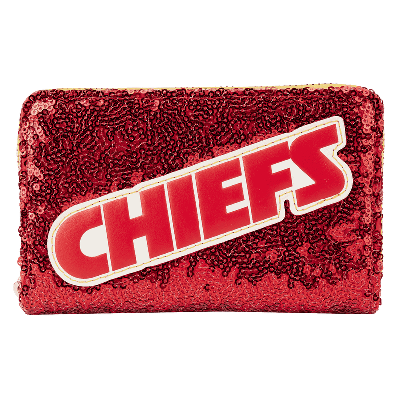 Kansas City Chiefs - NFL Sequin Zip Around Wallet