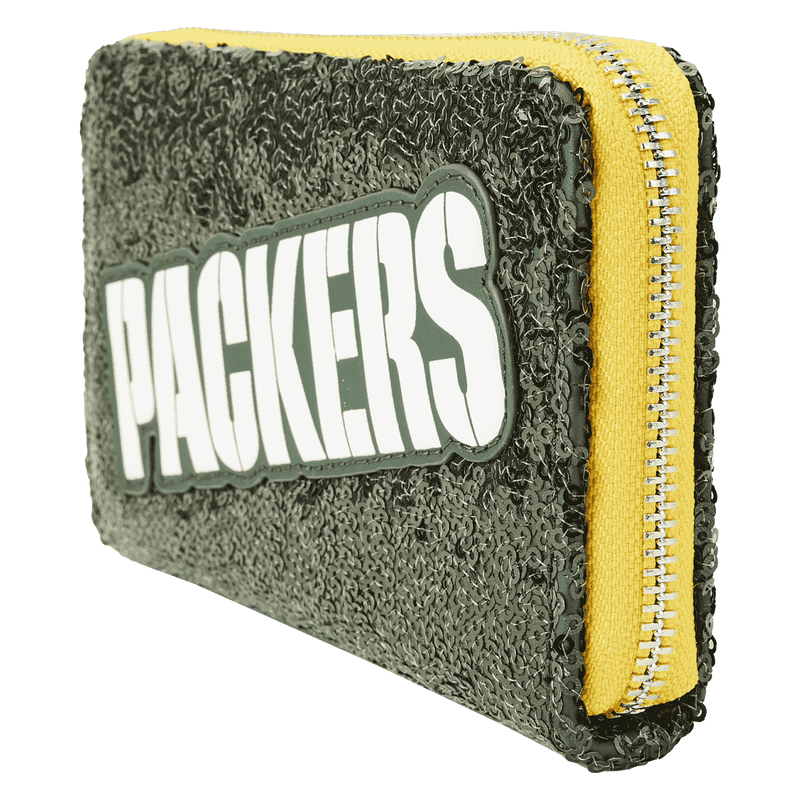 Green Bay Packers - NFL Sequin Zip Around Wallet