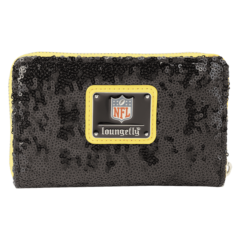 Pittsburgh Steelers - NFL Sequin Zip Around Wallet