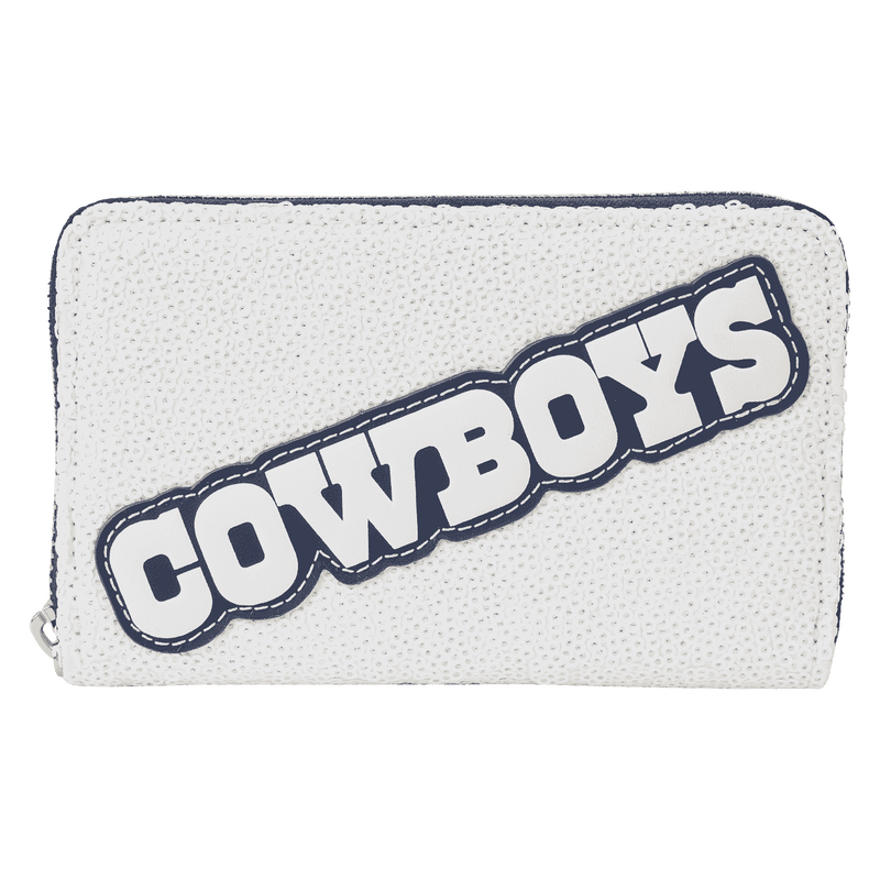 Dallas Cowboys - NFL Sequin Zip Around Wallet