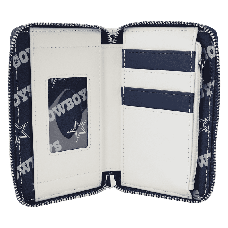 Dallas Cowboys - NFL Sequin Zip Around Wallet