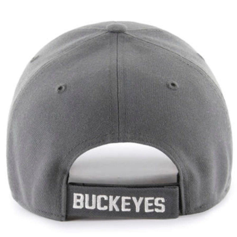 Ohio States Buckeyes - Charcoal MVP Hat, 47 Brand