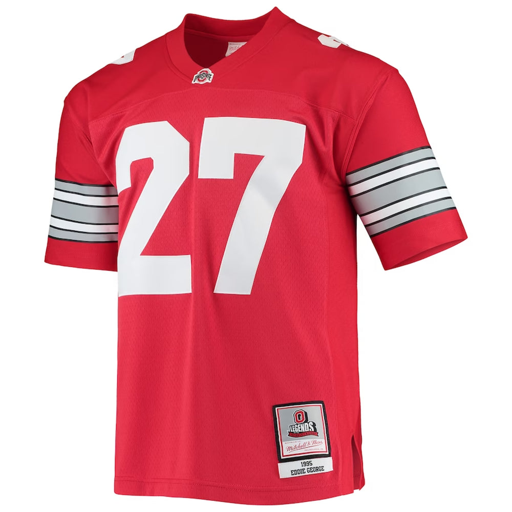 Ohio State Buckeyes - NCAA 1995 Eddie George Authentic Throwback Legacy Jersey