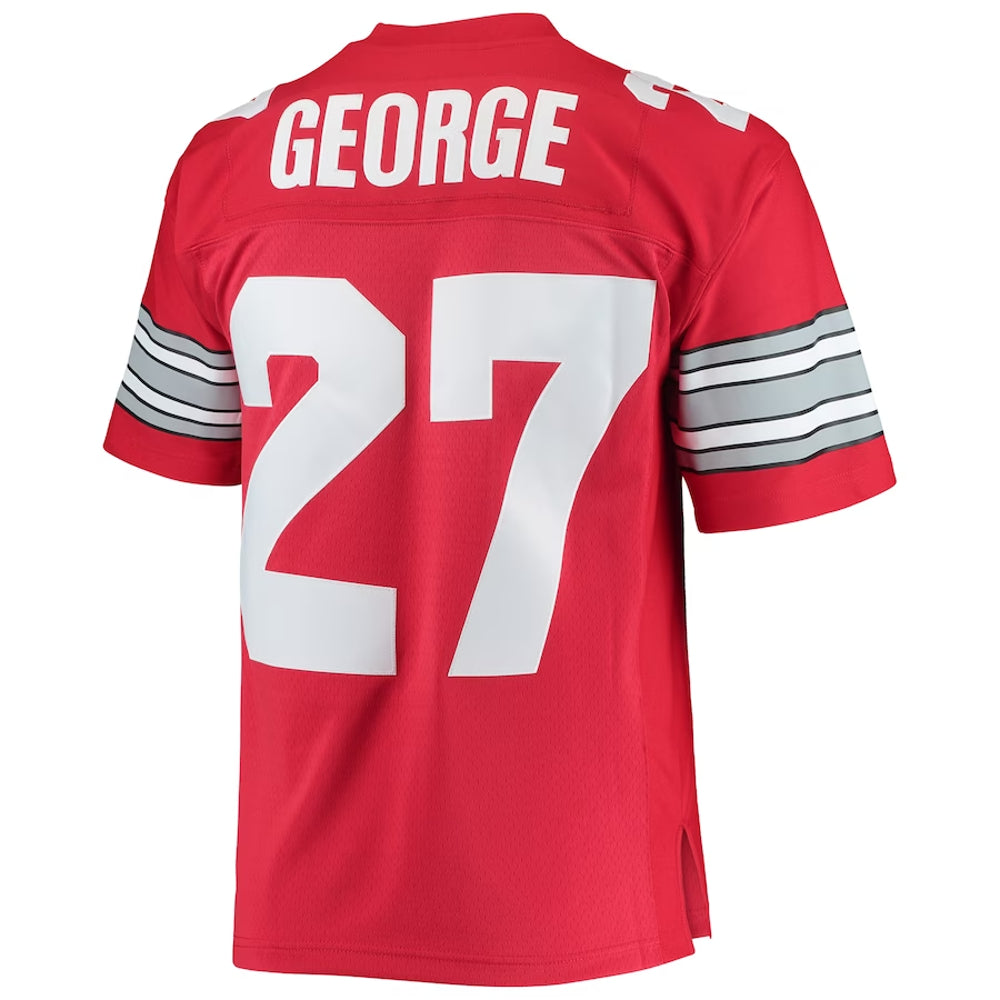 Ohio State Buckeyes - NCAA 1995 Eddie George Authentic Throwback Legacy Jersey