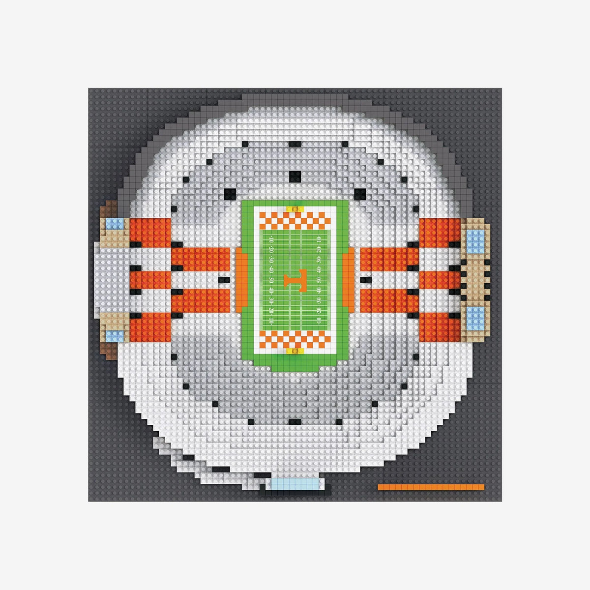 Tennessee Volunteers - NCAA Neyland Stadium Building Brick