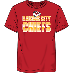 NFL Kansas City Chiefs - Men's Cotton Short Sleeve T-Shirt