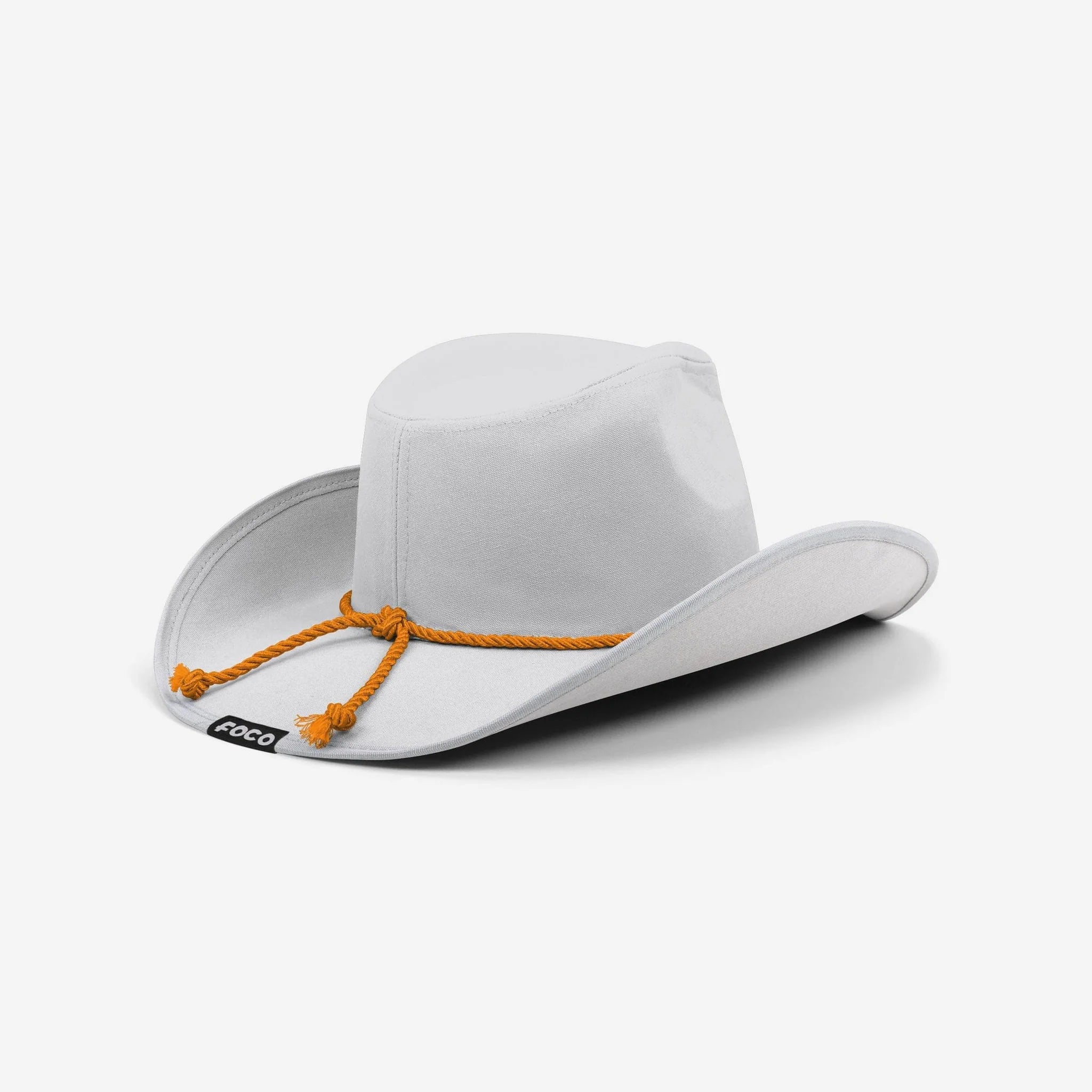 Tennessee Volunteers - White Rhinestone Logo Cowboy Hat