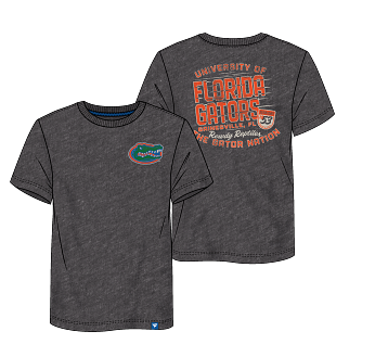 Florida Gators - Mens Iconic SS Biblend Tee Grey T-Shirt