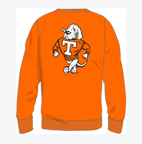 Tennessee Volunteers - NCAA There And Back Fleece Crew Sewater