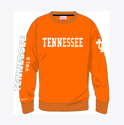 Tennessee Volunteers - NCAA There And Back Fleece Crew Sewater