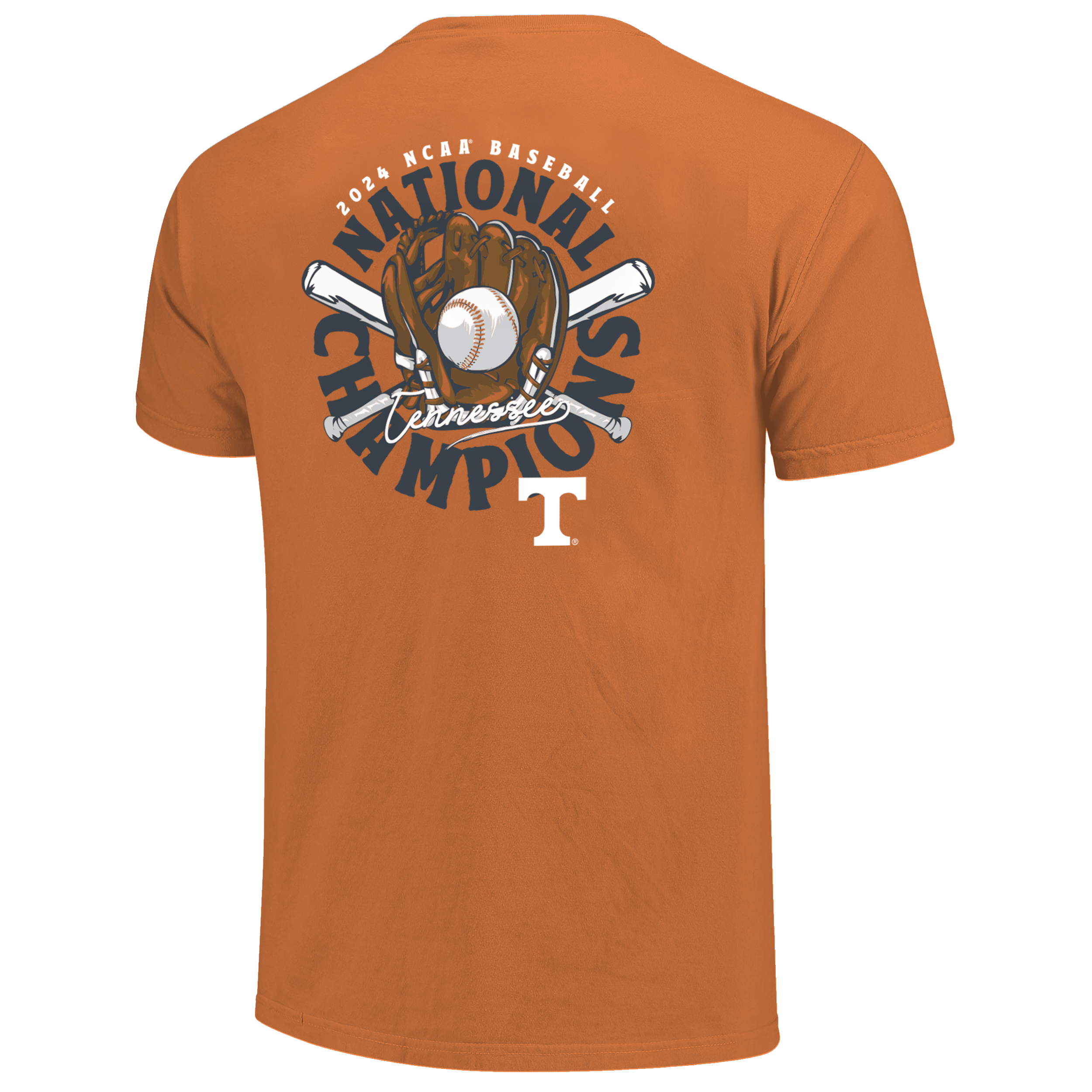 Tennessee Volunteers - Baseball Glove Champions T-shirt