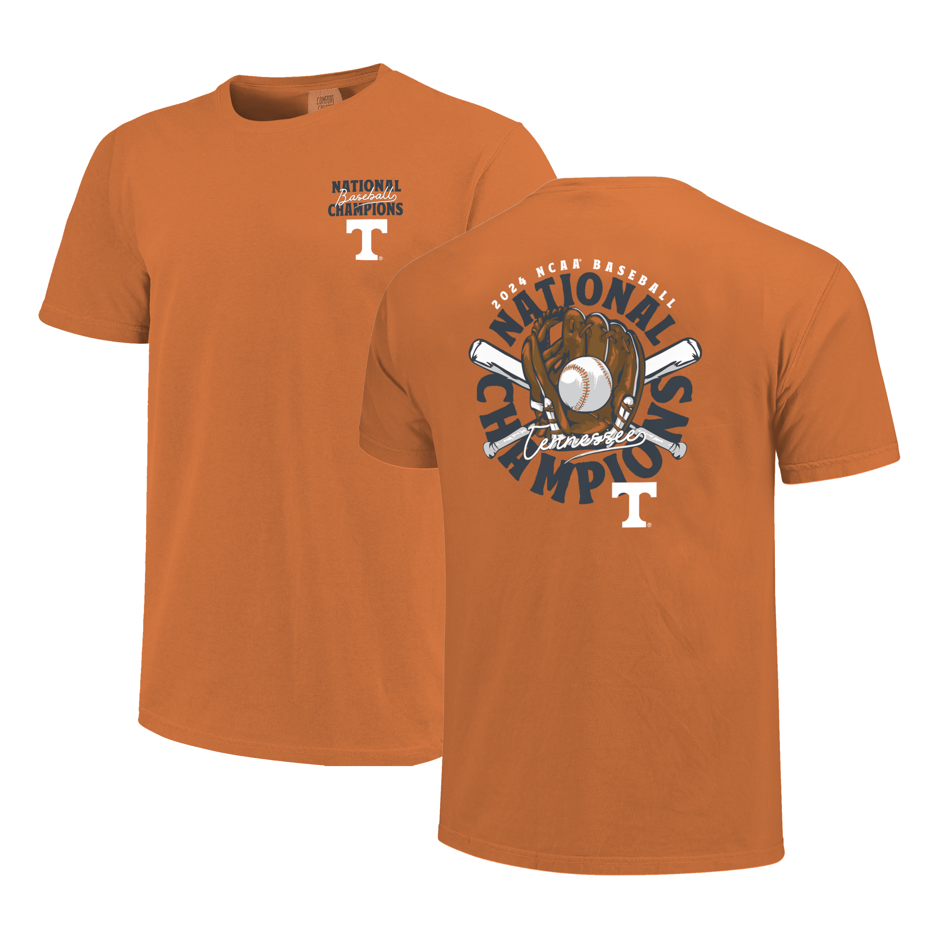 Tennessee Volunteers - Baseball Glove Champions T-shirt