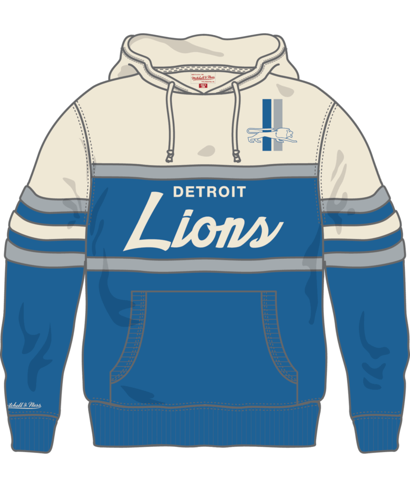Detroit Lions - NFL Head Coach Team Color Hoodie