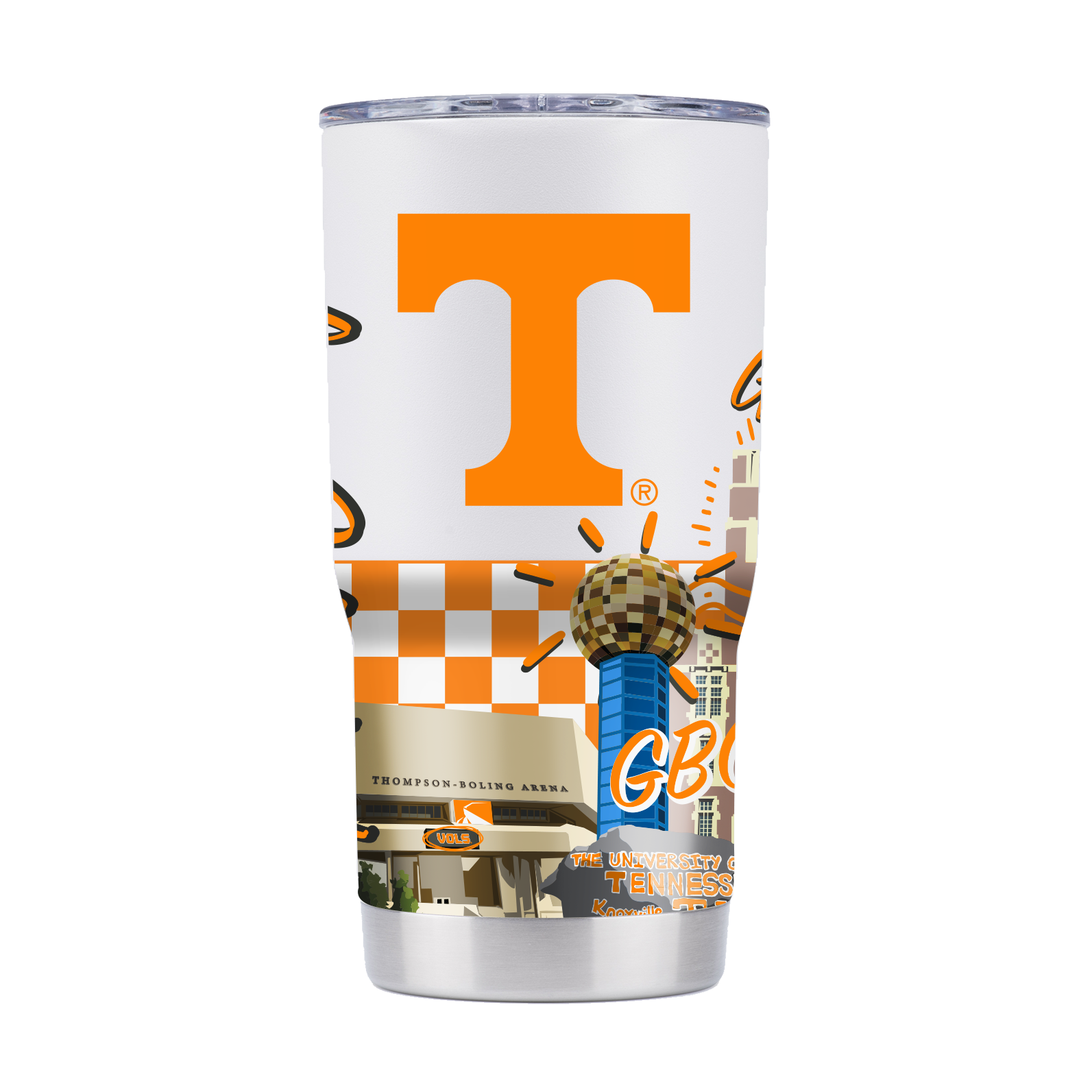 Tennessee Volunteers - 20oz Stainless Steel Tumbler