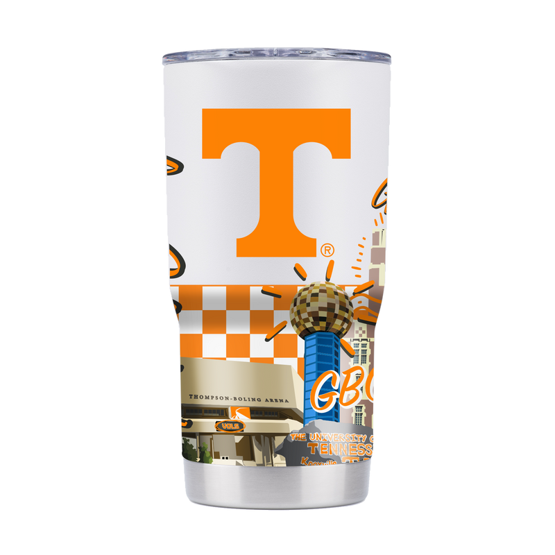 Tennessee Volunteers - 20oz Stainless Steel Tumbler