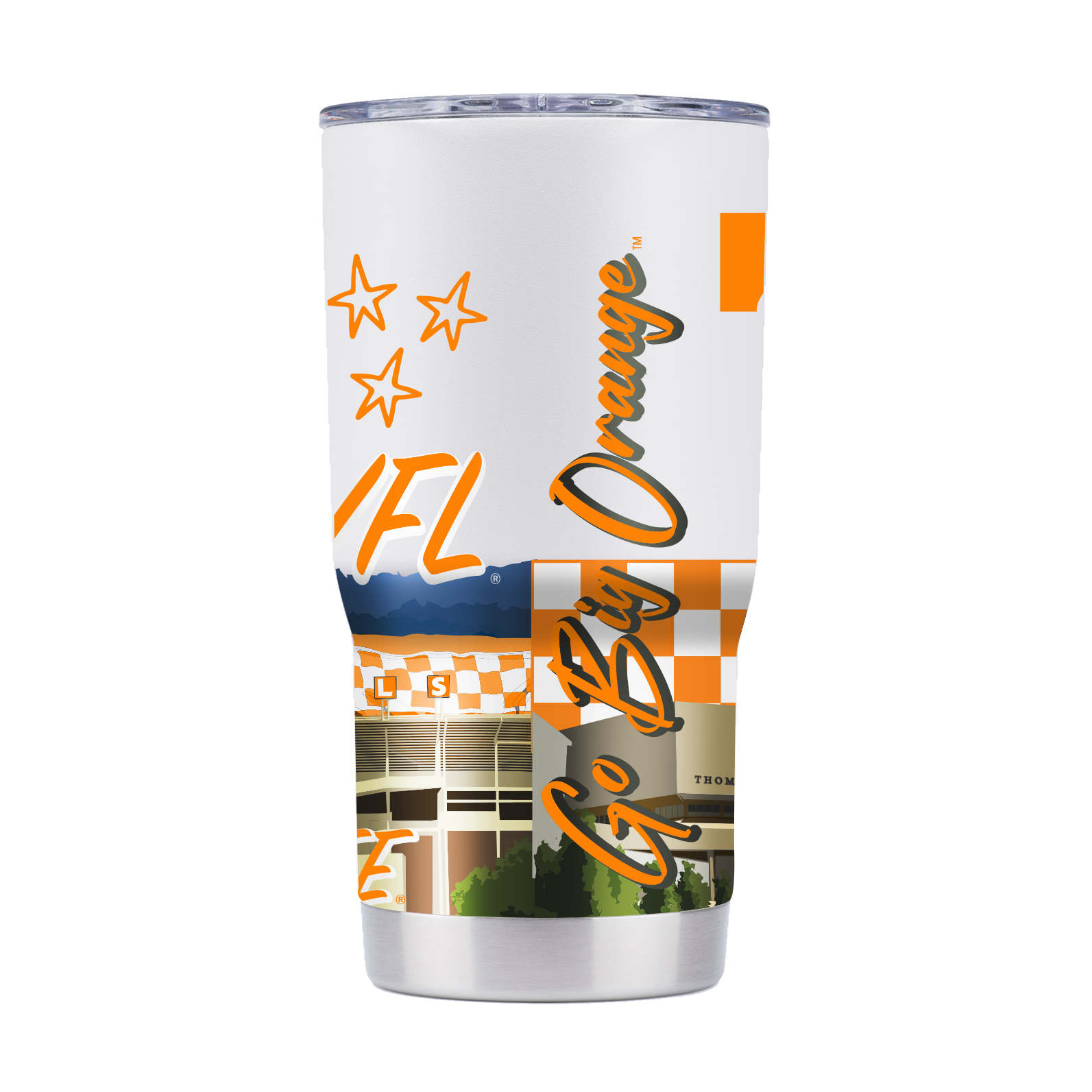 Tennessee Volunteers - 20oz Stainless Steel Tumbler