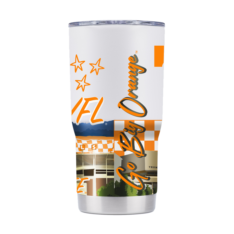 Tennessee Volunteers - 20oz Stainless Steel Tumbler