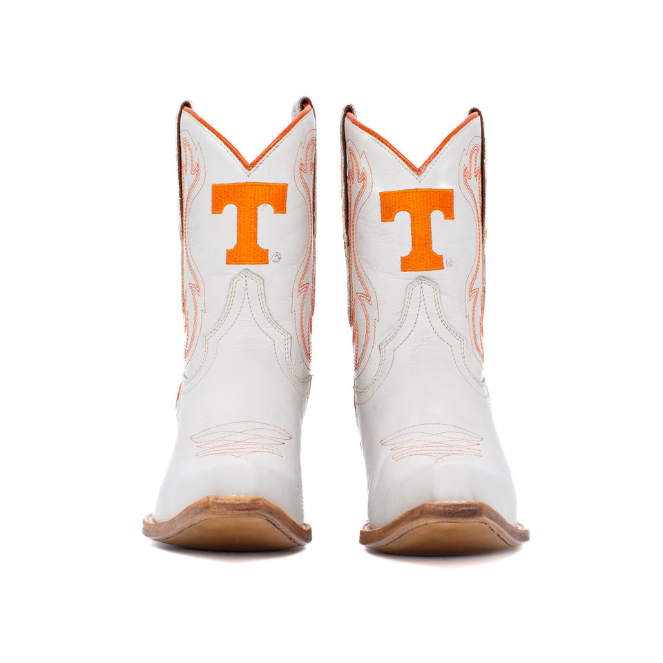 Tennessee Volunteers - Sarah Women's Shorty Ivory Western Boot