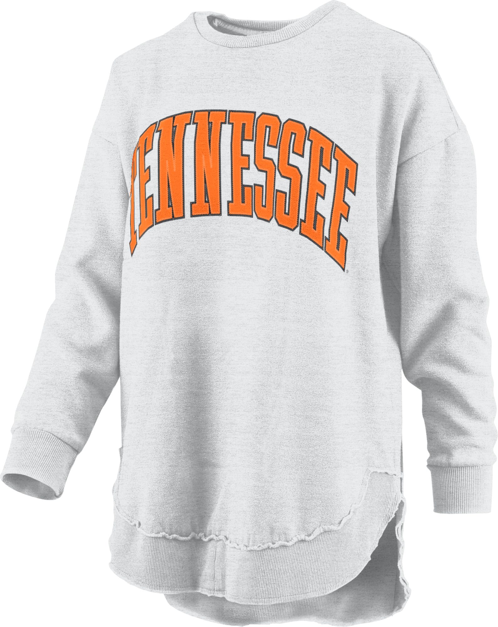 Tennessee Volunteers - Arched Tackle Twill Varsity Melange Fleece Long-Sleeve