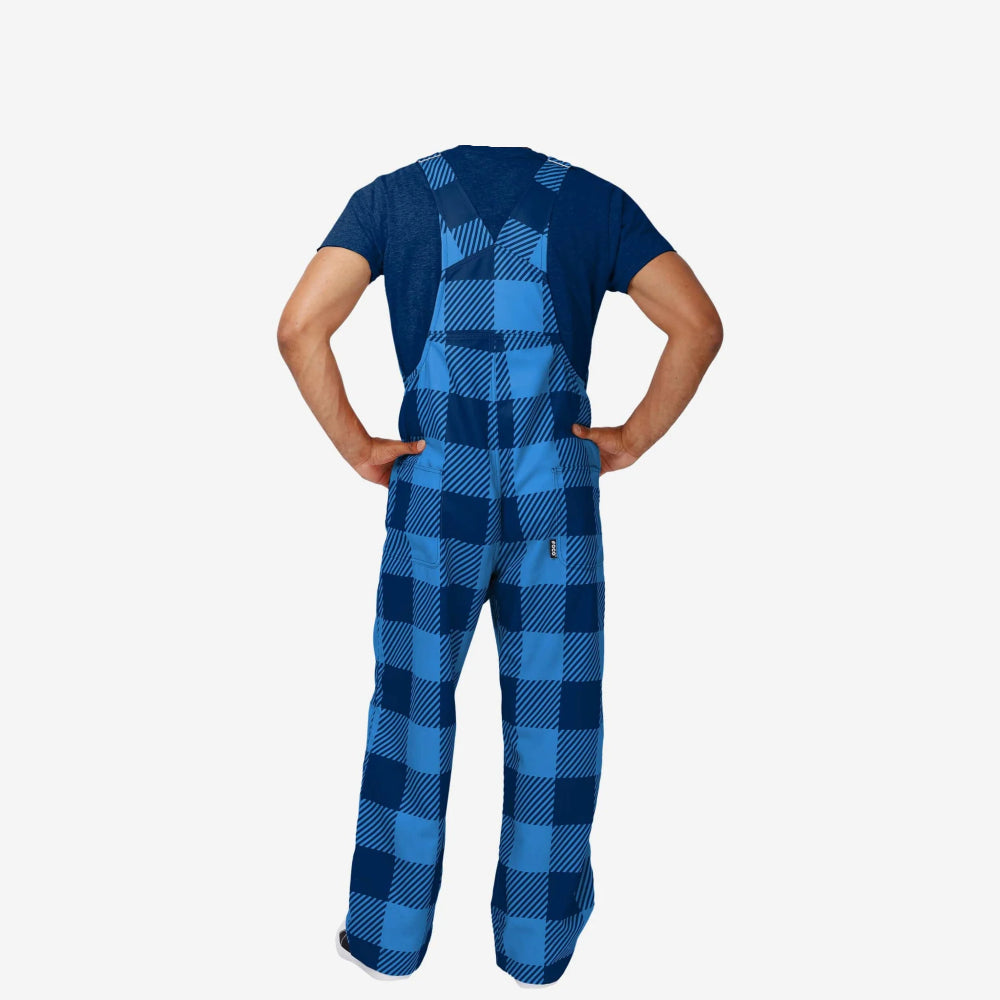 Tennessee Titans Buffalo Plaid Bib Overall