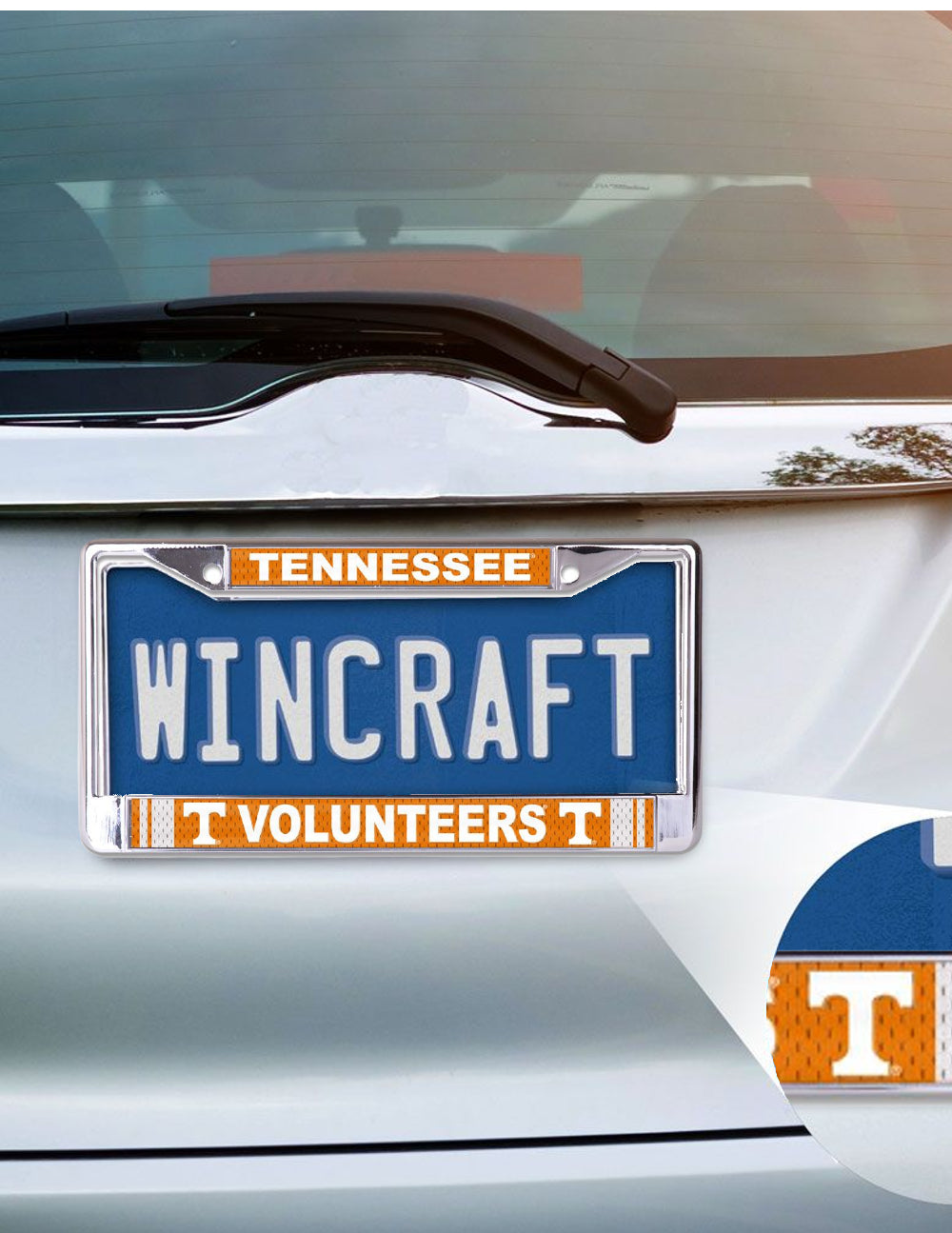 Tennessee Volunteers - Jersey Metal License Plate Frame