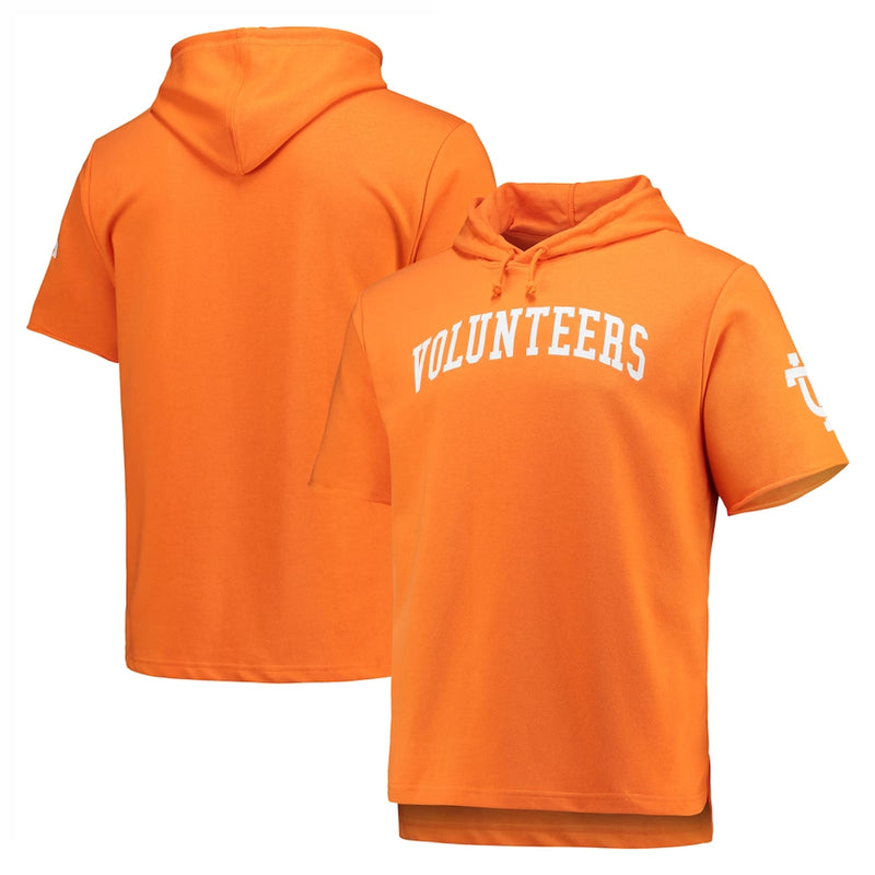 Tennessee Volunteers -NCAA Game Day Short Sleeve Pullover Hoodie