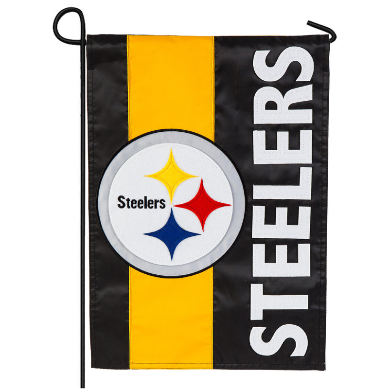 Pittsburgh Steelers - Embellish Garden Flag