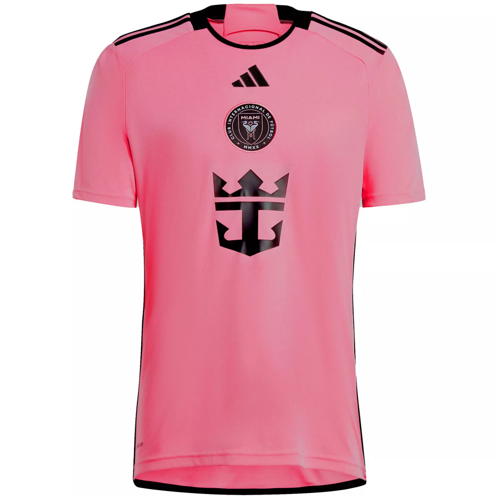 Miami Home - Lionel Messi International 2024 Adidas Pink Adult Jersey