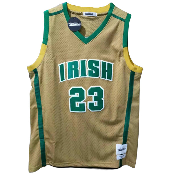 Irish LeBron James High School Basketball Jersey