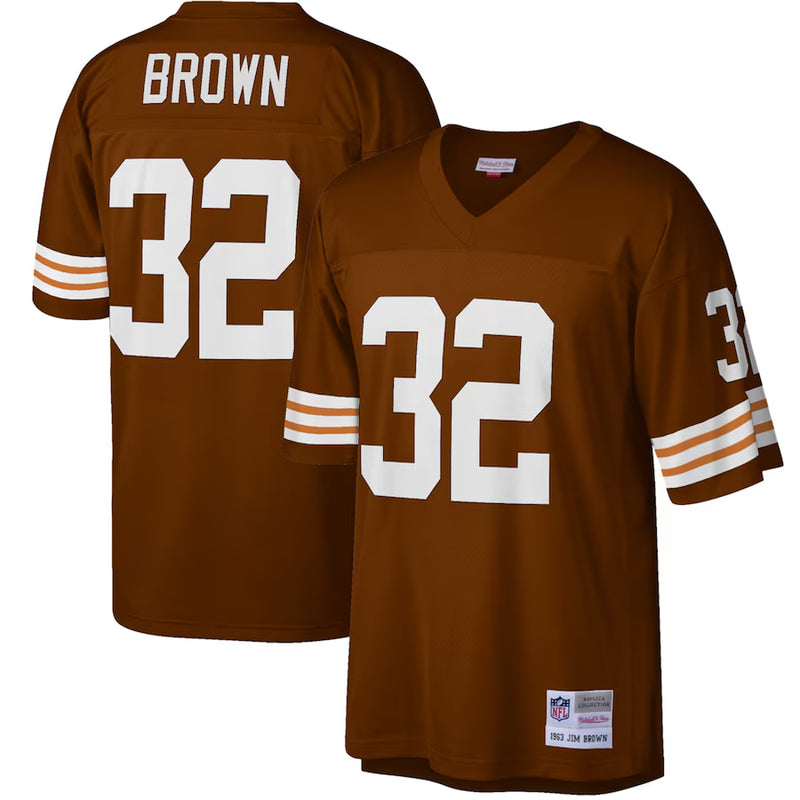 Cleveland Browns - Jim Brown 1963 Brown Jersey