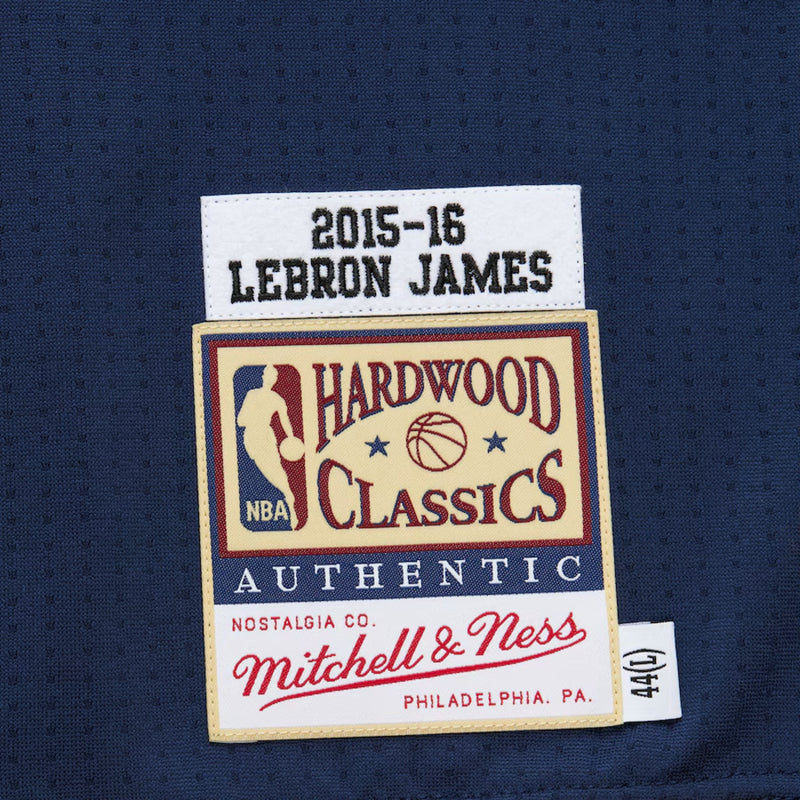 Cleveland Cavaliers - 23 Lebron James 2015/16 Alternate Swingman Navy Jersey