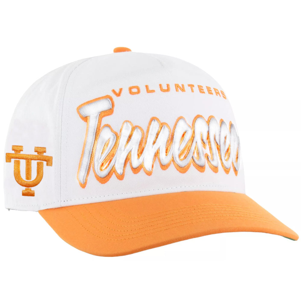 Tennessee Volunteers - Vintage White Drop Shadow Hitch RF Hat