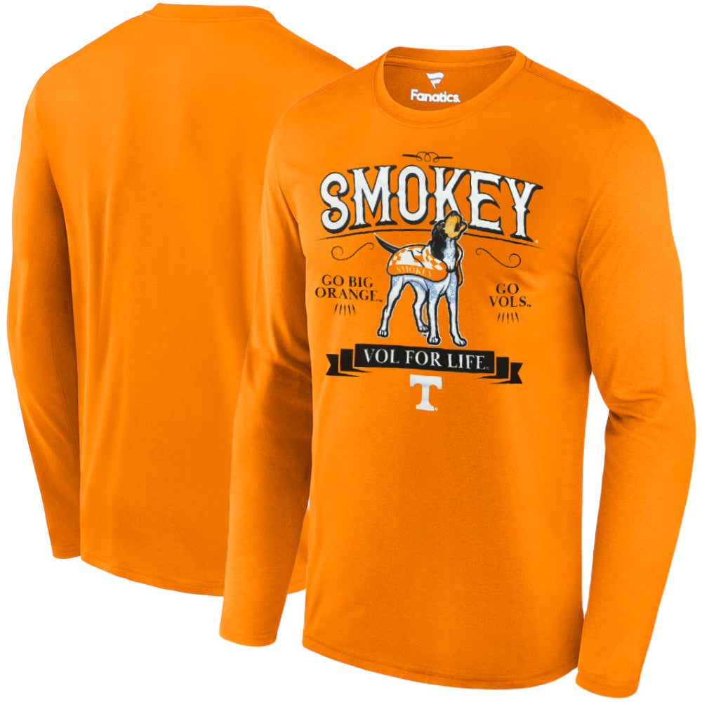 Tennessee Volunteers - Smokey Vol For Life Long Sleeve