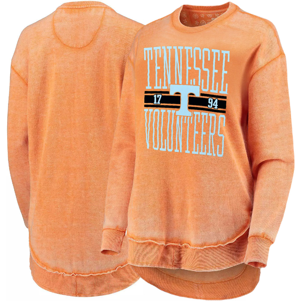 Tennessee Volunteers 1794 "Bozeman" - Crew-Neck Rounded Bottom Vintage Fleece LongSleeve