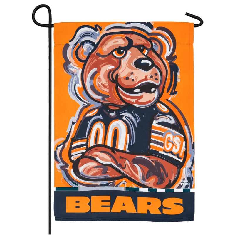 Chicago Bears - Suede GDN Justin Patten Garden Flag