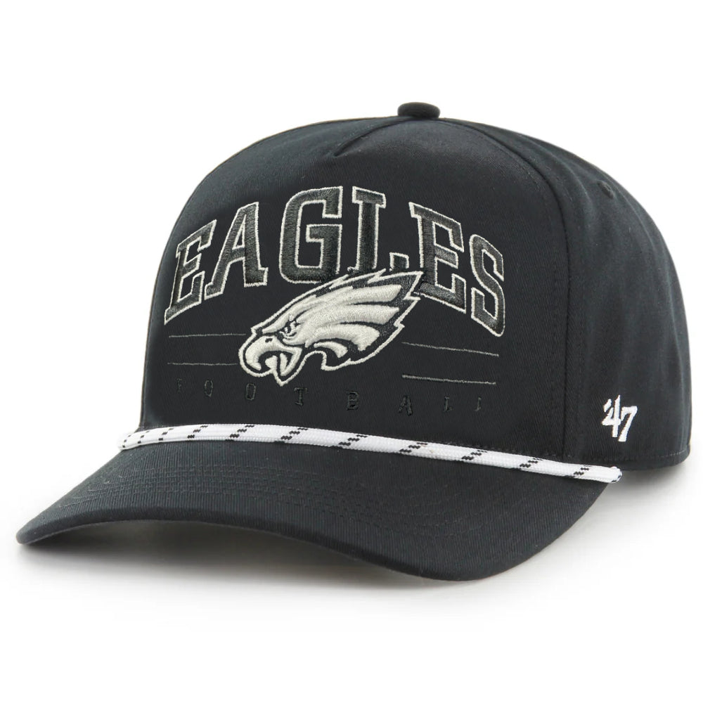 Philadelphia Eagles - Black Roscoe Speckle Hitch Hat, 47 Brand