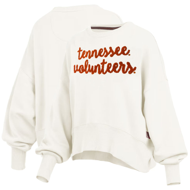 Tennessee Volunteers  "Chelsea" - Long-Sleeve Dolman  Crew-Neck  Dolman Oversized Fleece