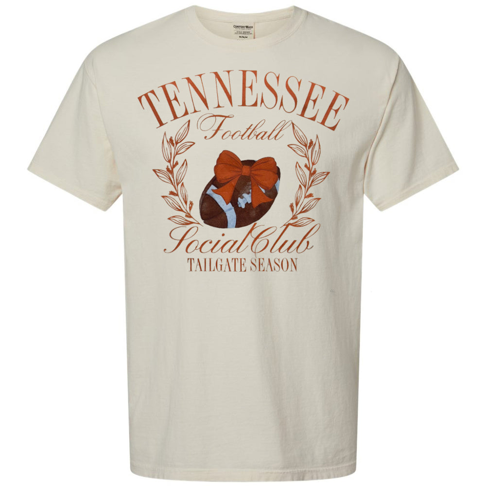 Tennessee Volunteers - Tennessee Football Social Club Tailgate Season Comfort Color T-Shirt