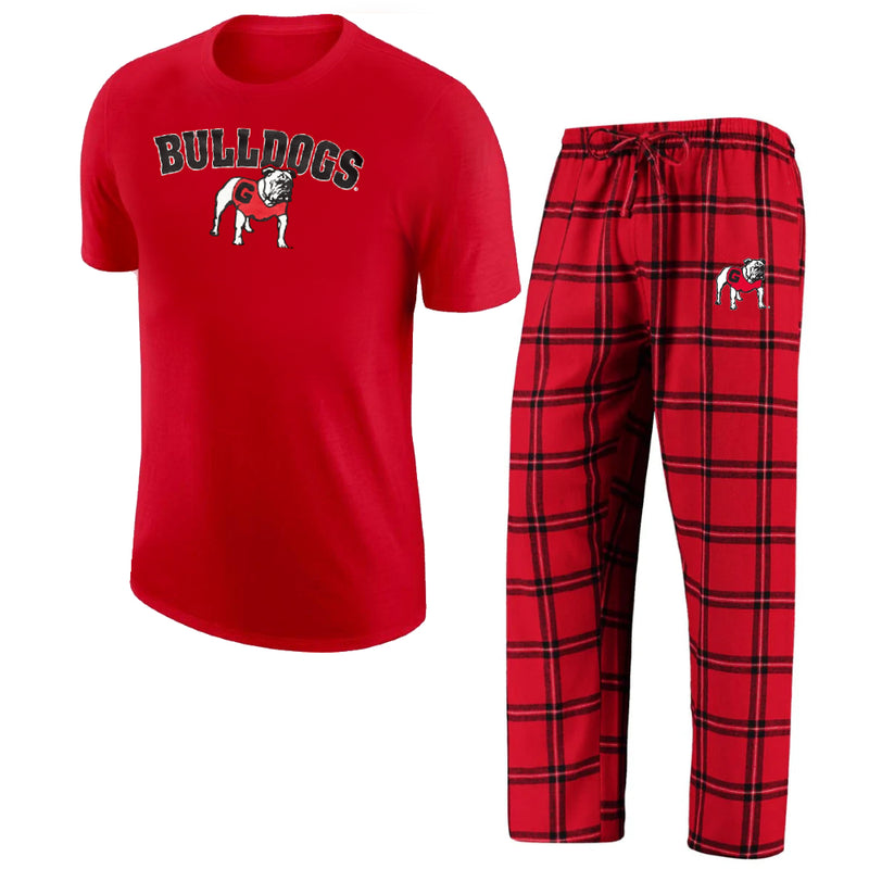 Georgia Bulldogs - Badge Top & Pant Pajama Set