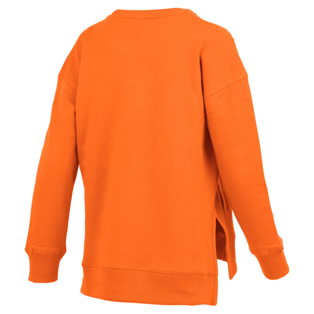 Tennessee Volunteers "Venice" - Long-Sleeve Crew-Neck Side Pocket Hilo Fleece