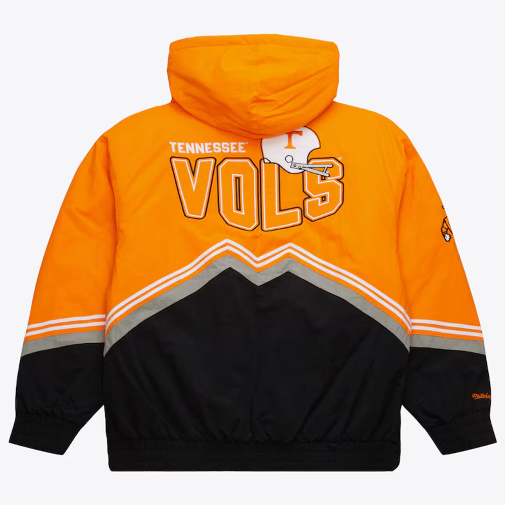 Tennessee Volunteers -NCAA Orange/Black Throw It Back Full-Zip Windbreaker Jacket