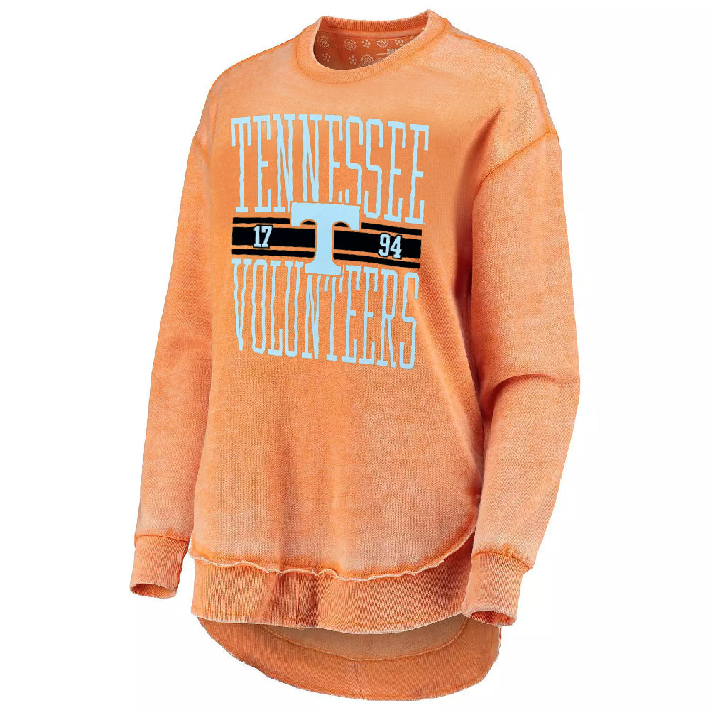 Tennessee Volunteers 1794 "Bozeman" - Crew-Neck Rounded Bottom Vintage Fleece LongSleeve